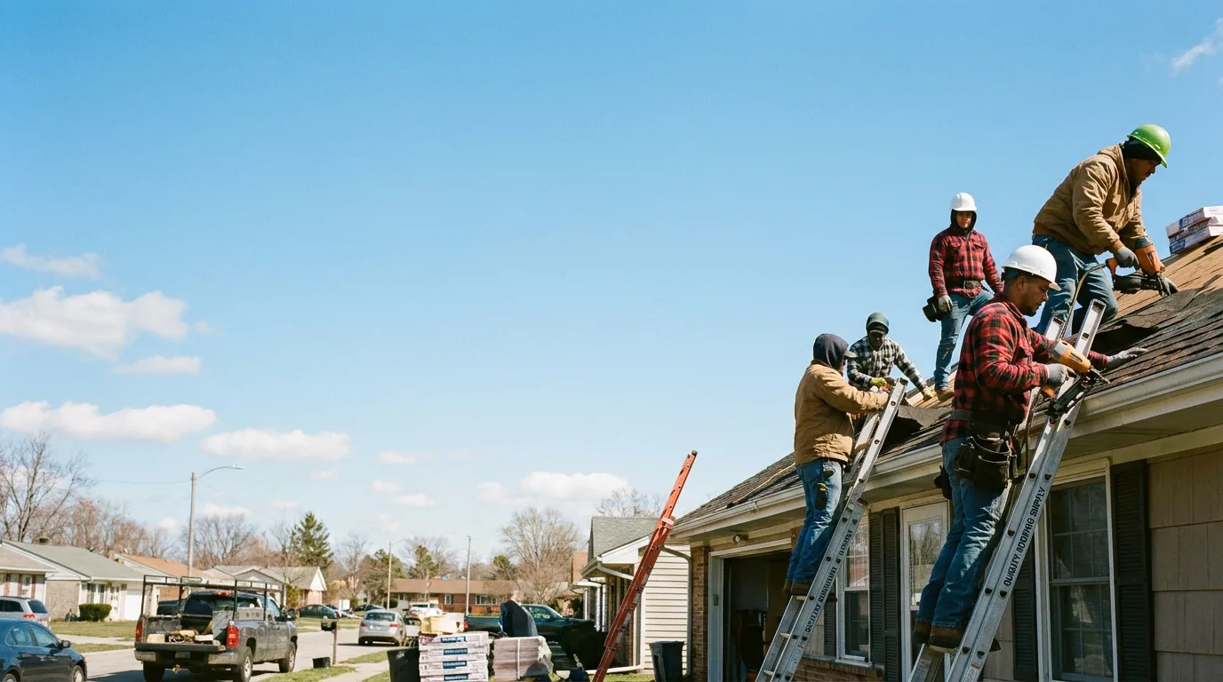 Roofing in Kampsville, IL near me